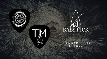 Thiago Bass Pick - palheta - the jams of militia - tjm