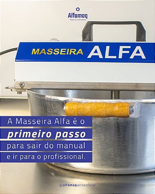 Masseira 5 kg ALFA - massa salgada e doce - 127V