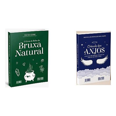 Kit Místico: Livro Da Bruxa Natural + Oráculos Dos Anjos Livros De Bolso