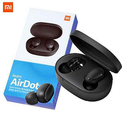 Fone de ouvido sem fio Redmi TWS bluetooth ios android airdots 1