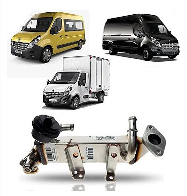 Radiador da Válvula EGR Original Renault Master 2.3 2014 A 2019
