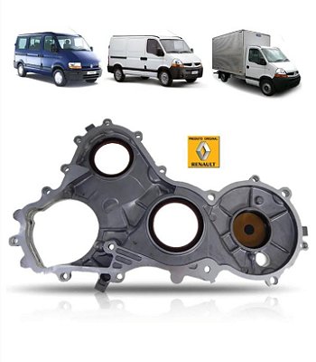 TAMPA FRONTAL DE ALUMINIO COM RETENTOR - MASTER 2005 a 2013