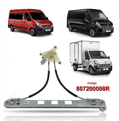 Máquina do Vidro Lado Direito Elétrica - Master 2014 a 2019