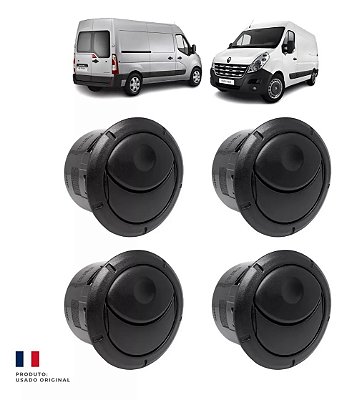 Kit 4 Difusor De Ar - Renault Master 2.3 2013 A 2022