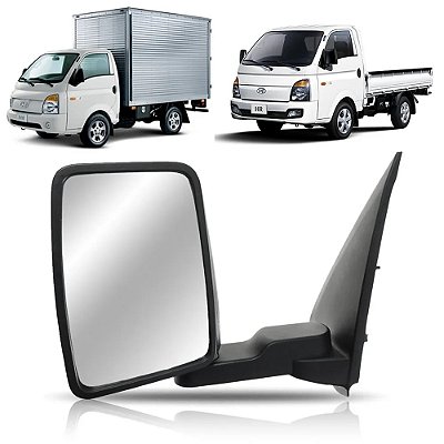RETROVISOR COM PROLONGADOR LADO ESQUERDO HYUNDAI HR 2004 2005 2006 2007 2008 2009 2010 2011 2012