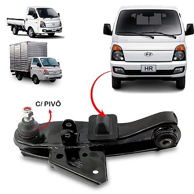 BALANÇA INFERIOR COM PIVÔ HYUNDAI HR 2004 A 2024 LADO DIREITO