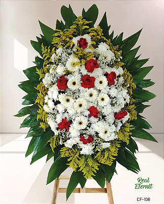 Coroa de Flores Real Eternidade