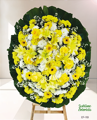 Coroa de Flores Sublime Colorida