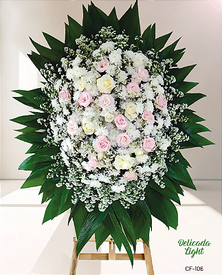 Coroa de Flores Delicada