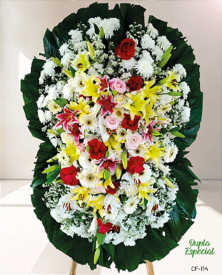 Coroa de Flores Dupla Especial