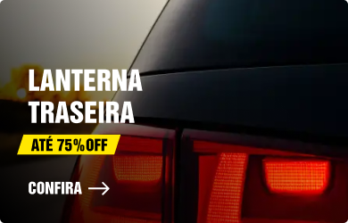 Lanterna traseira 75% OFF