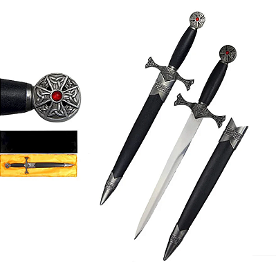 Espada Curta Adaga Sem Corte 39cm