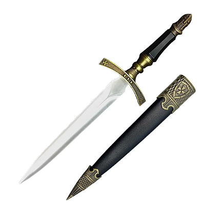 Adaga Com Lâmina Sem Corte 38cm