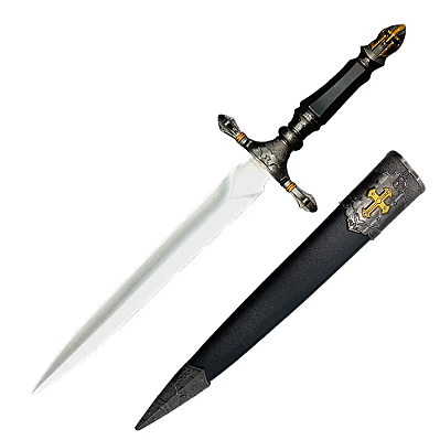 Adaga Com Lâmina Sem Corte 38cm