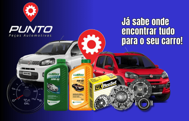 Já sabe onde encontrar tudo para o seu carro: Punto Auto Peças