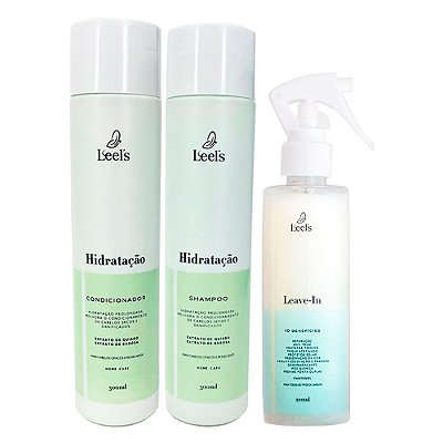 Kit Home Care de Hidratação com Leave-in Leel's