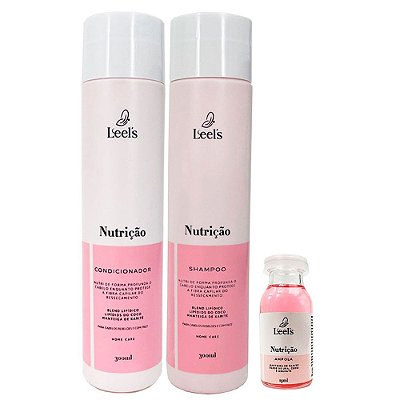 Kit Home Care de Nutrição com Ampola Leel's