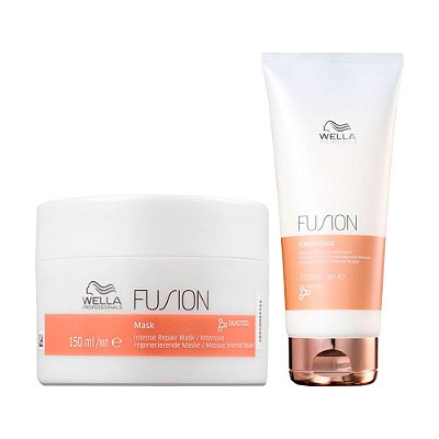 Kit Condicionador e Máscara Home Care Fusion Wella