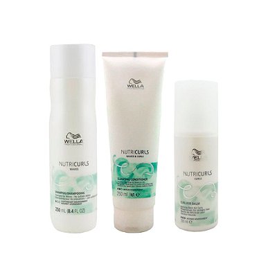 Kit Nutricurls Trio Wella