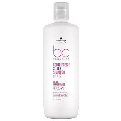 Shampoo Silver BC Clean Color Freeze Schwarzkopf 1L