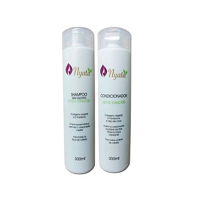 Kit Shampoo e Condicionador Amor Crescido Nyata