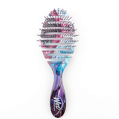 Escova de Cabelo Flex Dry Eletric Dreams Penas Wetbrush