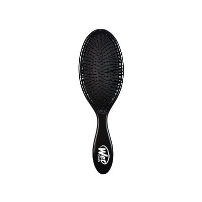 Escova de Cabelo Glamour Preta com Adesivo Wetbrush