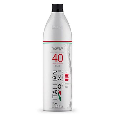 Emulsão Oxidante Estabilizada Oxi 40 Volumes Itallian 1L