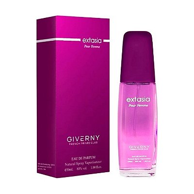 Perfume Feminino Extasia Pour Femme Giverny 30ml