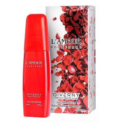 Perfume Feminino Lamour Pour Femme Giverny 30ml