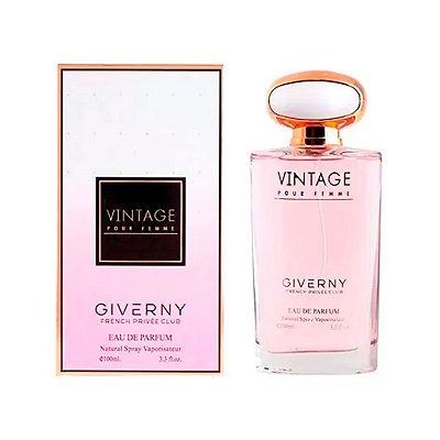 Perfume Feminino Vintage Pour Femme Giverny 100ml