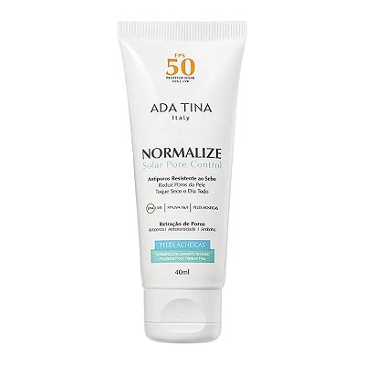 Protetor Solar Facial Normalize Matte FPS 50 Ada Tina 40ml