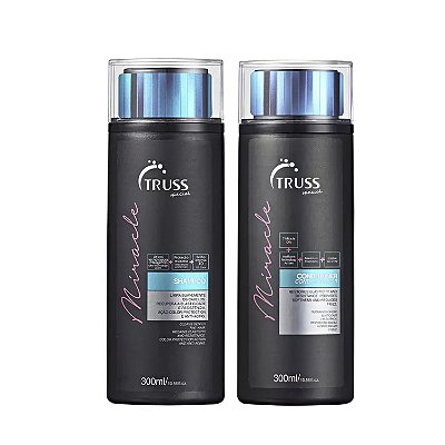 Kit Home Care Shampoo e Condicionador Miracle Truss 300ml