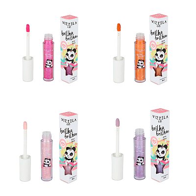 Gloss Infantil Brilha Brilha Vizzela