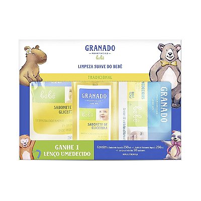Kit Limpeza Suave do Bebê Granado