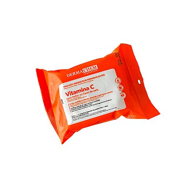 Lenços Demaquilantes Vitamina C Anti-Idade Dermachem
