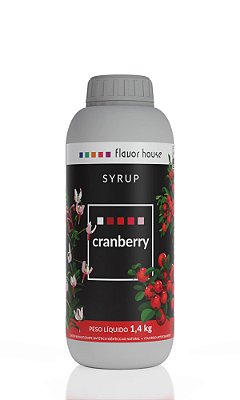 Xarope Cranberry Flavor House 1,4Kg