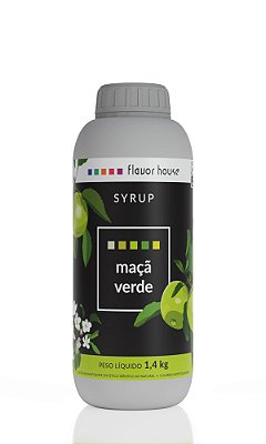 Xarope Maçã Verde Flavor House 1,4Kg