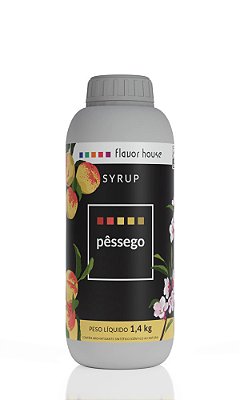 Xarope  Pêssego Flavor House 1,4Kg