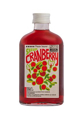 Xarope Cranberry Flavor House 200ml