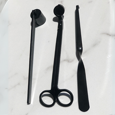 Conjunto de acessórios para velas