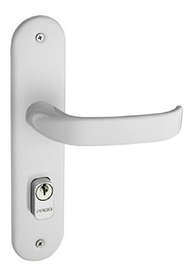 Fechadura Externa Pado Magnum Espelho Branco 325-881 Br