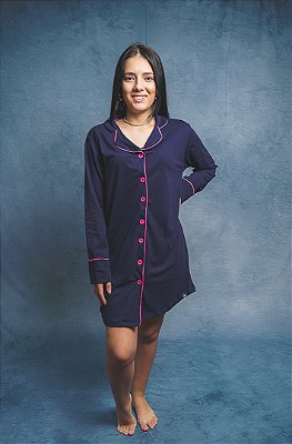 Camisola Americano Manga Longa Blogueira Pós Operatório Amamentação