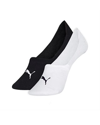 Meia Sapatilha Invisível KIT 2 Pares Puma