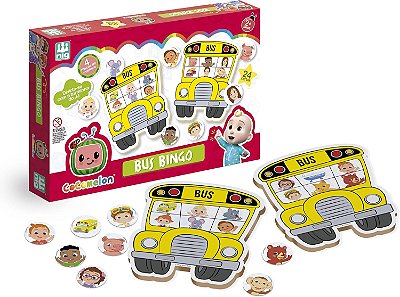 Bus Bingo CoComelon Nig