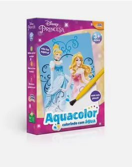 Aquacolor colorindo com água Princesas
