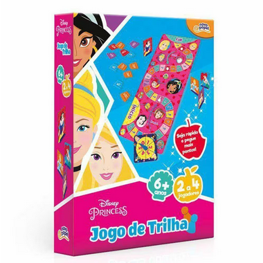 Jogo de Trilha Princesas Novo Papel