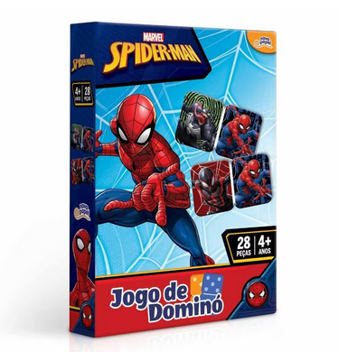 Jogo de Dominó Homem Aranha Novo Papel