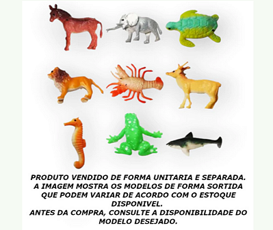 Expande Bichos Animais Sortido Polibrinq
