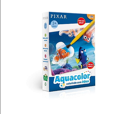 Aquacolor colorindo com água Pixar